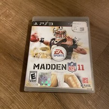 Madden NFL 11 2010 PS3 Playstation 3 CIB Complete W/ Manual Football Video Game