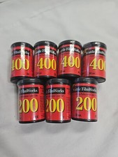 Seattle Filmworks Color Film 35mm 200 and 400 20 Exp New Sealed Lot of 7 Pack
