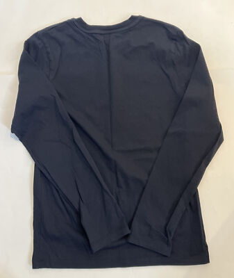 Authentic Burberry kids long sleeves shirt Black B25848 (14 Y