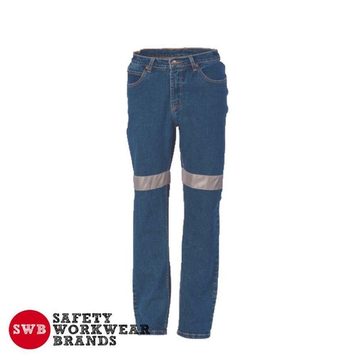 DNC Workwear Ladies Denim Stretch Jeans 