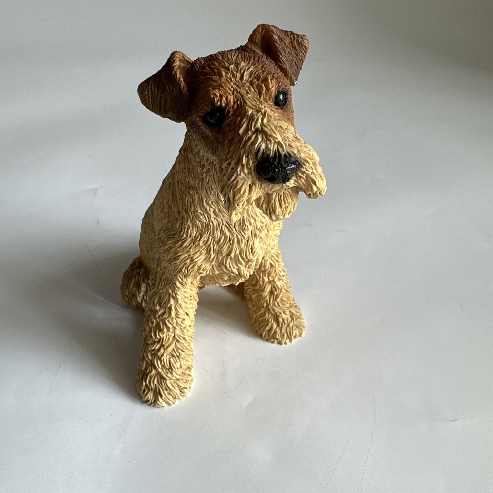 Castagna Figurines 1988 Airedale Terrier Made In Italy Resin 6