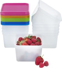 Lakeland Stack-a-Boxes 10 Food Storage Containers 750ml Dishwasher Microwave Fre