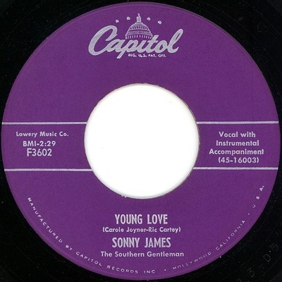Sonny James The Southern Gentleman - Young Love / You're The Reason I'm In Love,