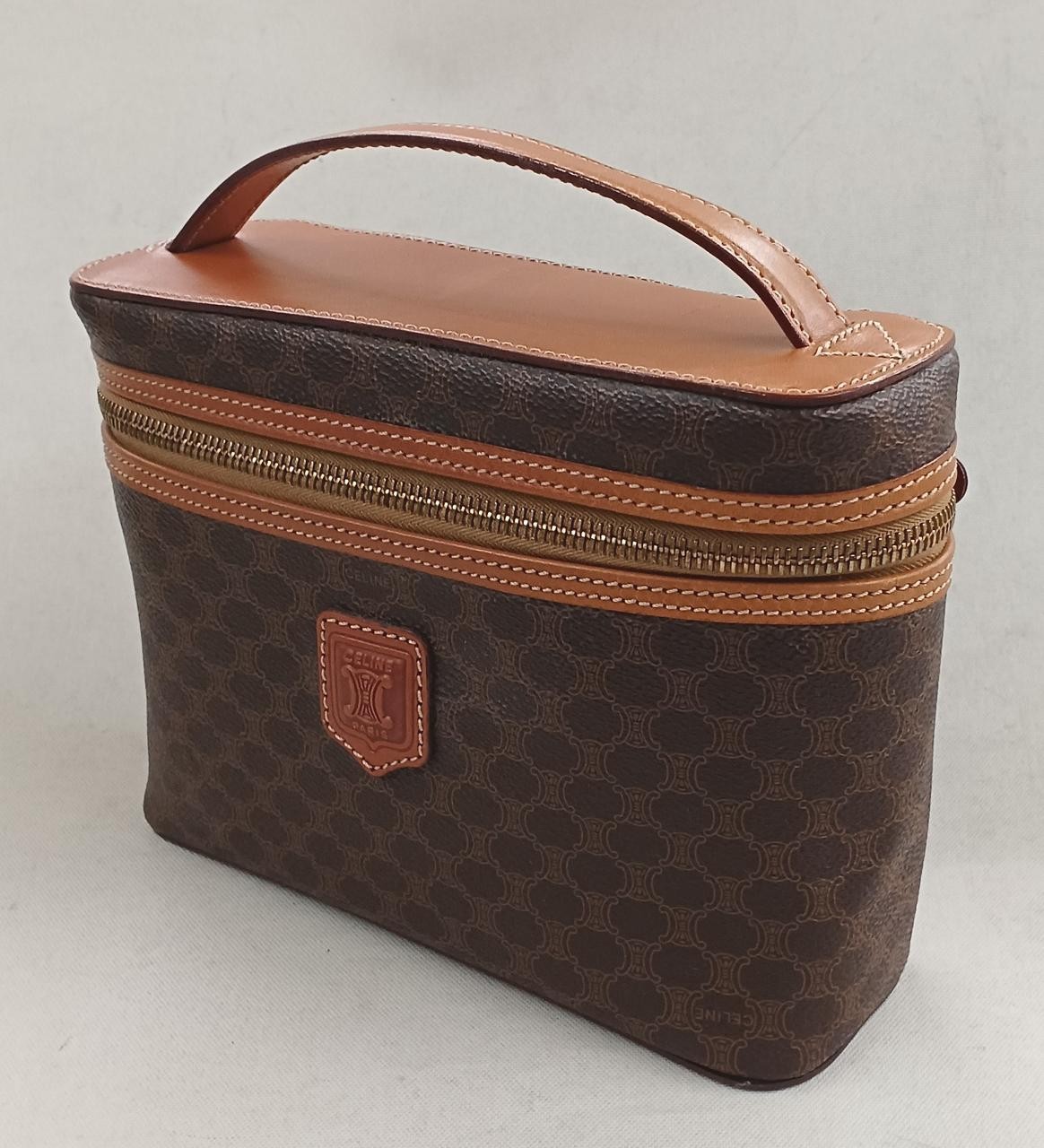 Macadam Pattern Vanity Hand Pouch Model Mc96 Celi… - image 1