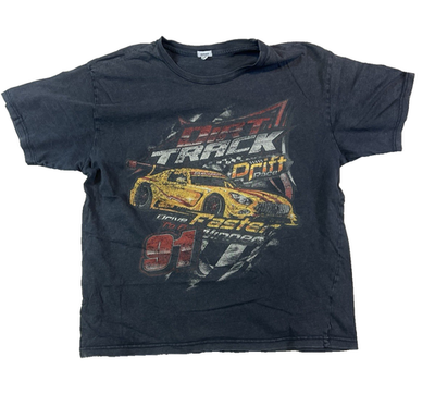 Garage Vintage Dirt Track Racing Short Sleeve Men's Graphic T