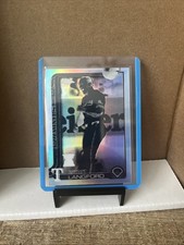 2025 Topps Chrome #68 Wyatt Langford Negative Refractor Rookie Rangers