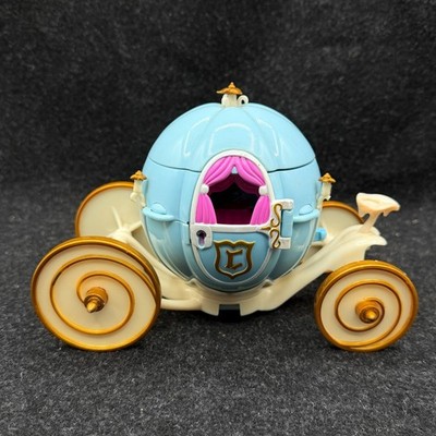ポーリーポケット シンデレラ馬車 鍵付き 1999年 VTG 1999 Polly Pocket Cinderella Carriage With Figures NO KEY | eBay
