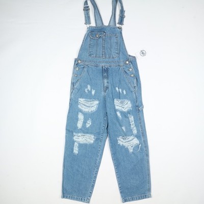 Latzhose FADED GLORY Gr. M Gebraucht (Cod.Sj1888) Denim Vintage Customized