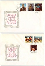 German Democratic Republic #1032-1037 FDC, 1968