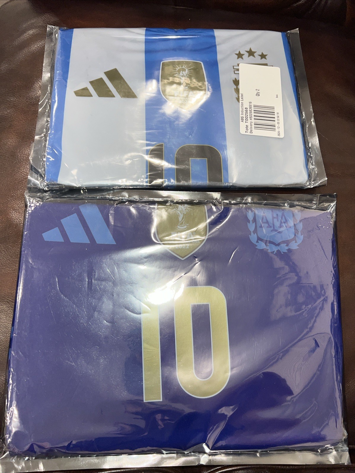 Adidas 2024/25 Argentina - Lionel Messi - Home & Away Jerseys - Authentic