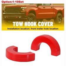 Front Bumper Tow Hook Eye Cover Cap Exteriors...