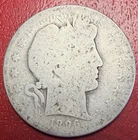 1896-S Barber Half Dollar. Tougher Date. Free Shipping