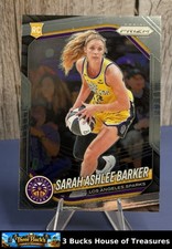 2025 Panini Prizm WNBA Sarah Ashlee Barker #31 RC Los Angeles Sparks