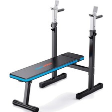 Verstellbare Hantelbank Fitnessbank Kraftstation Multifunktion Heimtraining 