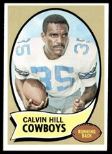Calvin Hill 1970 Topps #260 - Dallas Cowboys - Black Name Variation