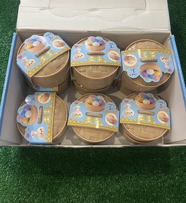 Brand New Squishy Bun Mystery Dumpling Box Case of 9 Pieces