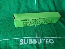 SUBBUTEO REF C111 FOOTBALL HALF TIME SCOREBOARD MINT BOX 6 DOUBLE SIDED NUMBERS