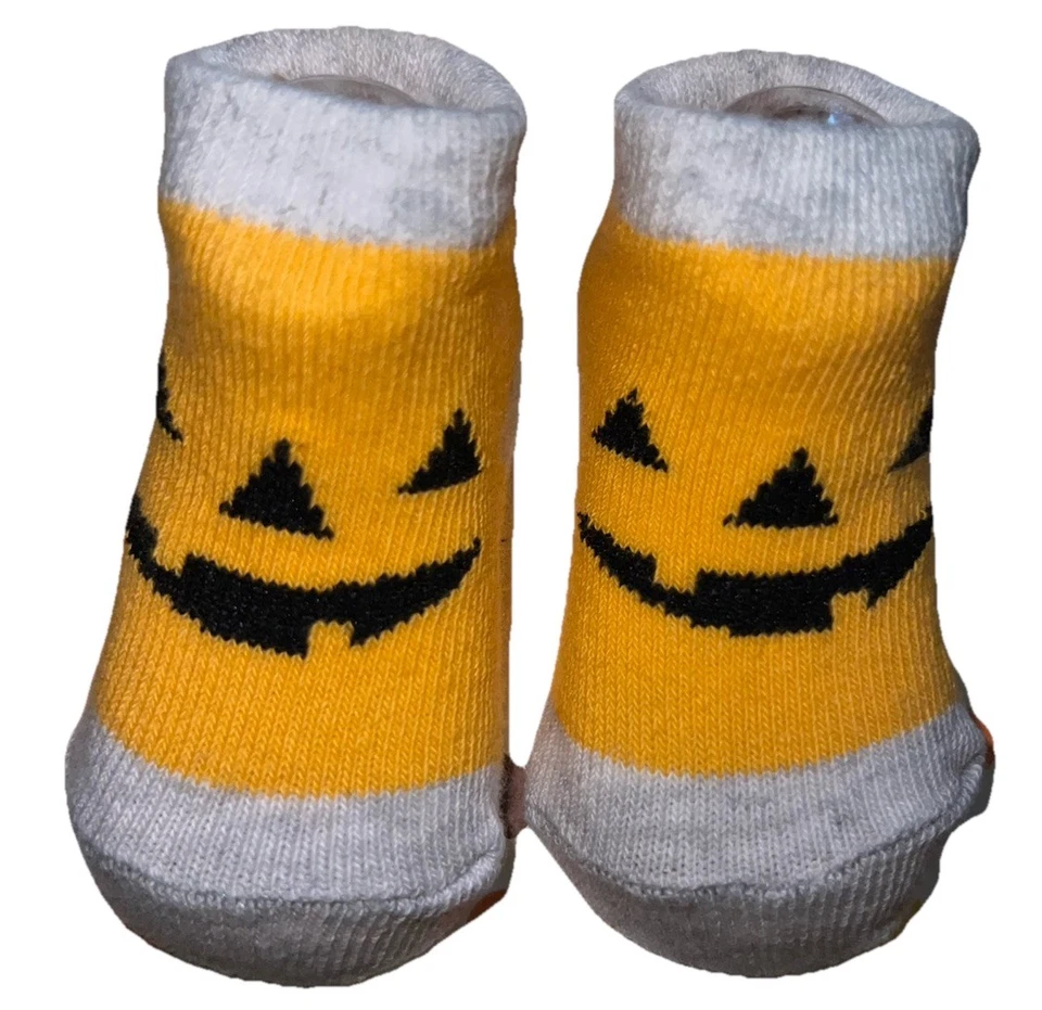 “Little Me” Mi 1er Traje de Bebé de Halloween Sombrero y Botines 0-12 meses ~ Nuevo con Etiquetas Foto 4 de 4