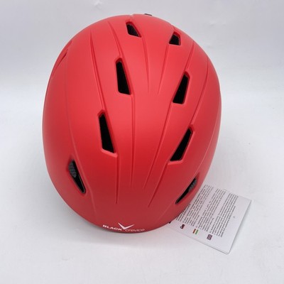Black Crevice Skihelm Kitzbühel Unisex-Erwachsene Skihelm, Rot, L 59-60cm
