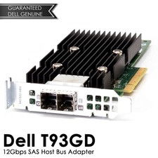 Dell T93GD 12Gb External SAS HBA PCI-e x8 Controller 1NNXD Low Profile
