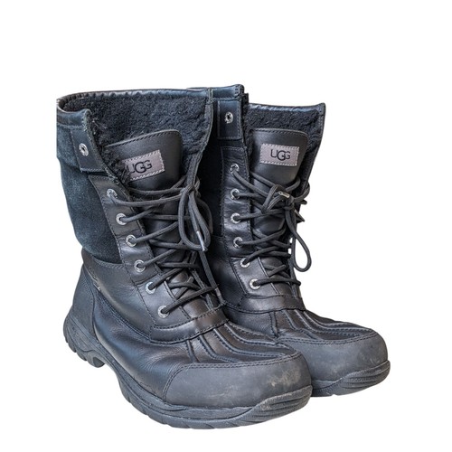 Botas UGG para Hombres 10 Snow Butte Invierno Snow Duck 5521 Cuero Forrado en Vellón Vibram - Imagen 11 de 23