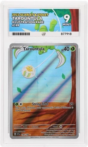 Pokémon TCG Tarountula Card 199/198 Illustration Rare ACE 9