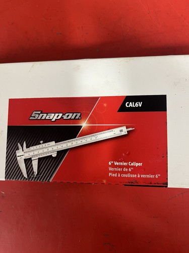 Snap On CAL6v. 6” Vernier Caliper. New - Picture 2 of 3