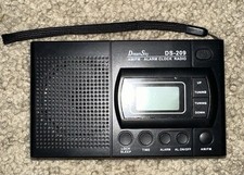 DreamSky DS-209 AM/FM Portable Radio/Alarm Clock