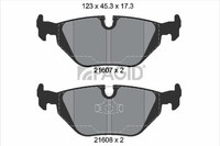 Pagid Bremsbelagsatz Scheibenbremse T1039N FüR Bmw 3Er E36 Z3 Roadster Compact