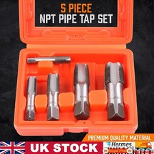 5X  1/8" 1/4" 3/8" 1/2" 3/4" Taper Pipe Tap NPT Metal Screw Thread Cutting
