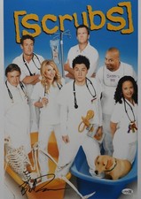 Bill Lawrence JSA Signed Autograph 12 x 18 Photo Scrubs