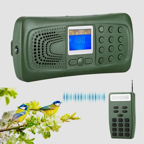 Remote Controlled Hunting Bird Caller Sounds Player Portable Electric Bird BB - Picture 4 of 12