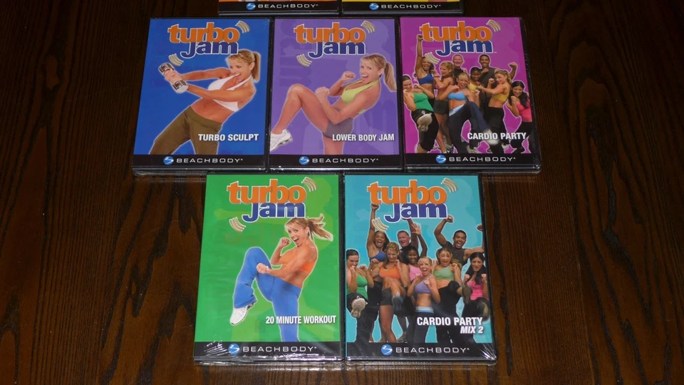Lot 7 Beachbody TURBO JAM Workout Exercise (7 DVD Set) Chalene Johnson - READ Foto 3 de 4