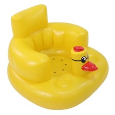 Baby Inflatable Seat for Babies 3-36 Months, Built in Air Pump Infant Back Su...