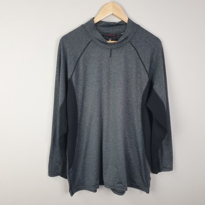 Spyder Active ProWeb Top Mens X-Large Grey Stretch Performance Athletic