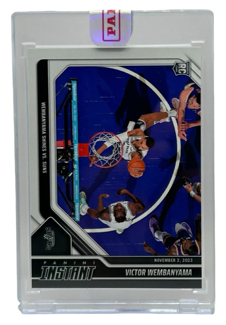 2023-24 Panini Instant NBA #36 Victor Wembanyama /6309 Spurs Rookie (RC)