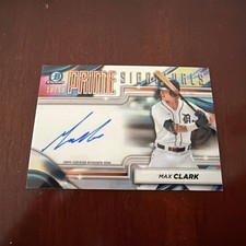 2024 Bowman Chrome - Max Clark Prime Signatures Auto /50 #PCS-MC Detroit Tigers
