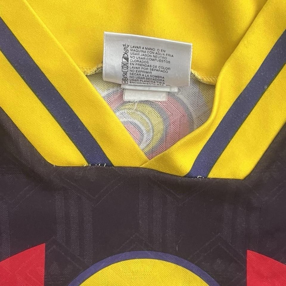 Vintage 90s Adidas Club America Home Jersey  thumbnail 3