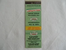 Bangor Maine automotive Kelly Springfield tires low # 4559 matchbook