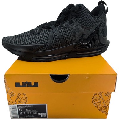 Nike LeBron Witness VII Shoes Mens Size 11 Black Basketball Sneakers DM1123-004