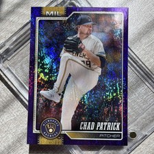 Topps 2026 Series 1 Chad Patrick #217 Purple Holo Foil  #/250 RC Brewers