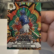 2025 DONRUSS BASEBALL DALTON RUSHING GREEN LAZER BOMB SQUAD 🔥 DODGERS