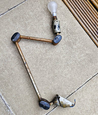 Unknown Manufacturer/age Adjustable Vintage Industrial Lamp Mechanism