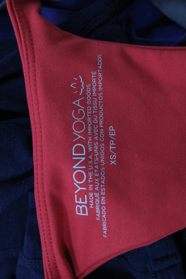 Beyond Yoga Women Red Cropped Tank Sleeveless Polyester Size XS - Image 4 of 4