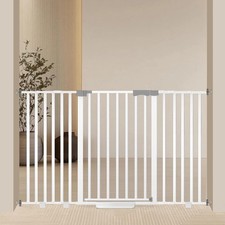 Extra Wide Baby Gate Fits 30-63 Inch Wide Opening Toddler Pet Gate for Stairs