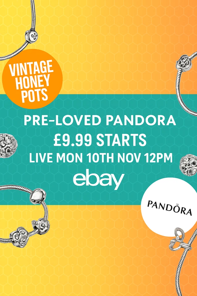 Pre-Loved Pandora £9.99 Starts LIVE Mon 10th Nov 12pm