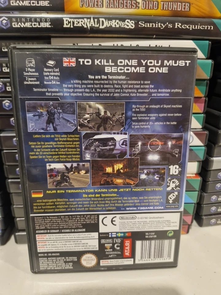 Terminator 3 : The Redemption - Nintendo Gamecube - VGC CIB PAL AUS Rare - Image 2 of 4