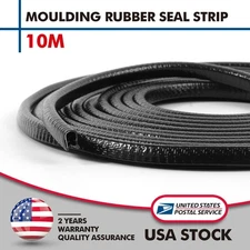 33FT For Car SUV Rubber Seal Weather Strip Door Window Lock Trunk Hood Edge Trim
