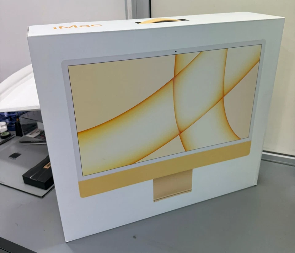 Apple iMac 24" 16/512GB, Apple M1- Yellow - Immagine 2 di 4