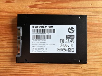 HP 2.5'' S700 250GB SATA III 6Gbps SSD 2DP98AA#ABC
